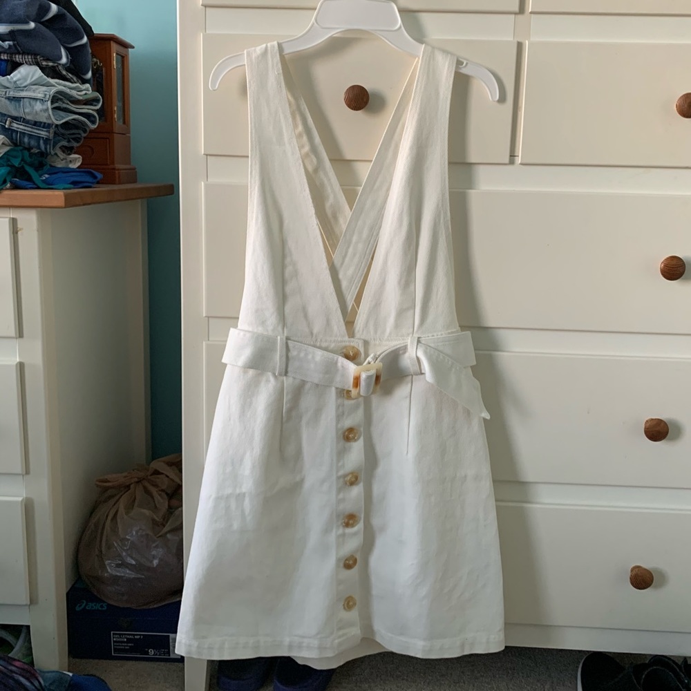 Denim Overall Dress